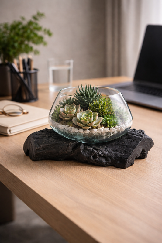 Black Stone Green World - Plants available in Washington DC | Tempo Lazer Flowers Studio, Washington DC florist