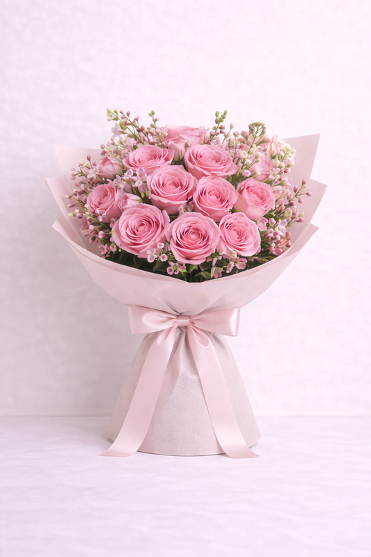 The Wharf Rosé Breeze - Bouquet available in Washington DC | Tempo Lazer Flowers Studio, Washington DC florist