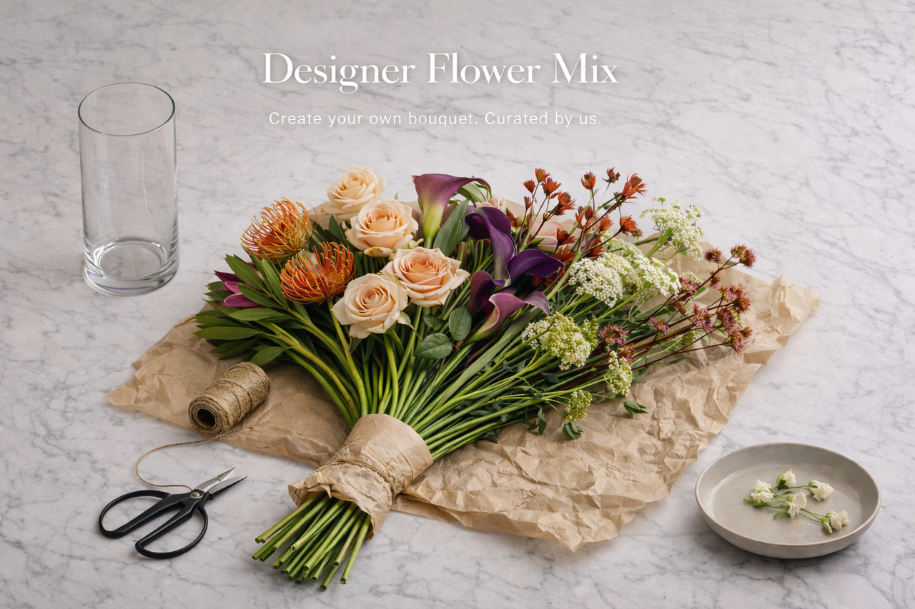 Designer Flower Mix - Bouquet available in Washington DC | Tempo Lazer Flowers Studio, Washington DC florist