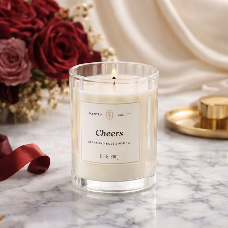 Cheers - Candle available in Washington DC | Tempo Lazer Flowers Studio, Washington DC florist