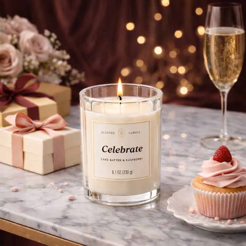 Celebrate - Candle available in Washington DC | Tempo Lazer Flowers Studio, Washington DC florist