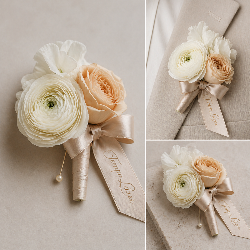 Fresh Flower Boutonnières | Prom / Wedding | Washington DC, DMV