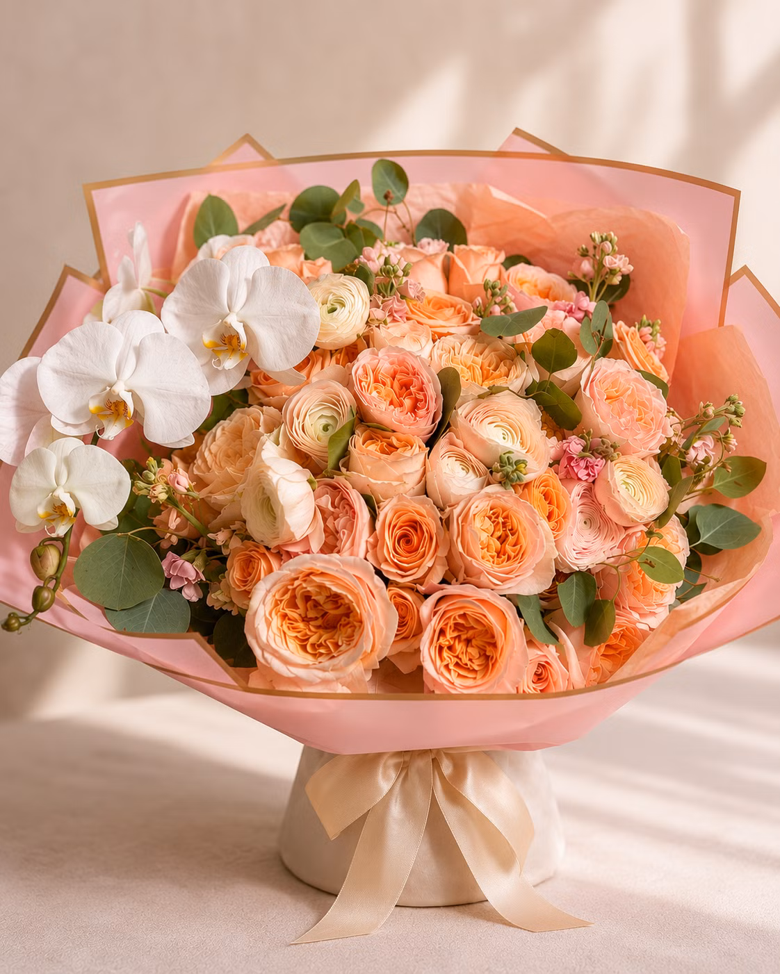 Cathedral Heights Rose Élégance - Bouquet available in Washington DC | Tempo Lazer Flowers Studio, Washington DC florist